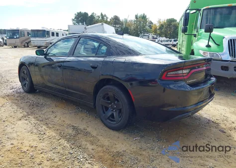 2017 Dodge Charger Police Rwd из США, поврежденный, VIN 2C3CDXAT5HH602990